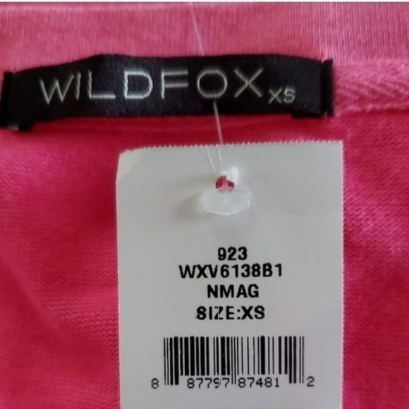 New Wildfox Hallowasted Graphic Halloween Barbiecore Pink Sweatshirt NWT XS - Picture 10 of 14